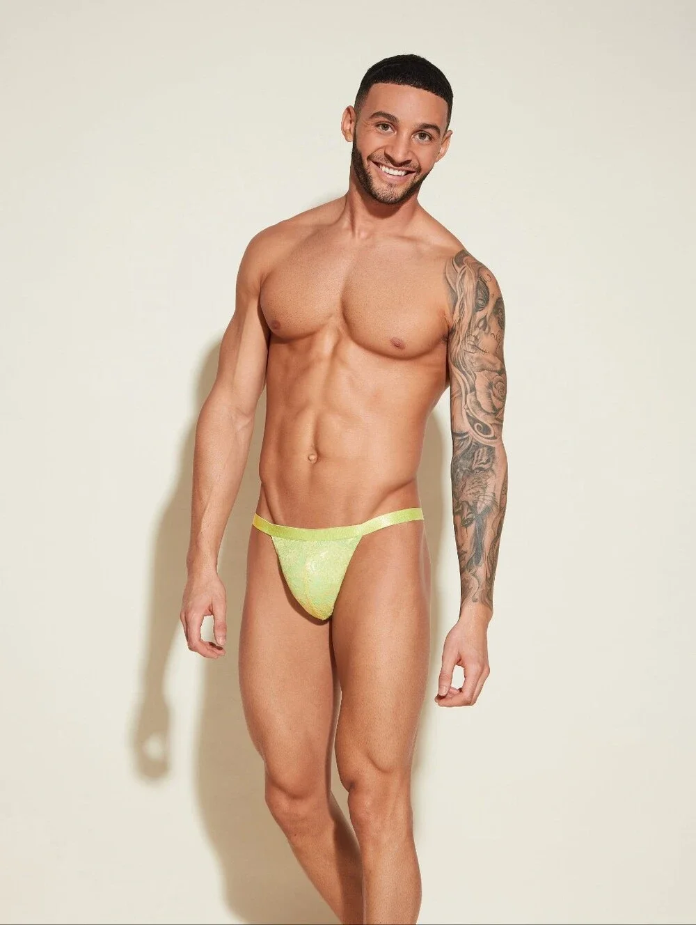 Cosabella Chakra Green Italian Thong